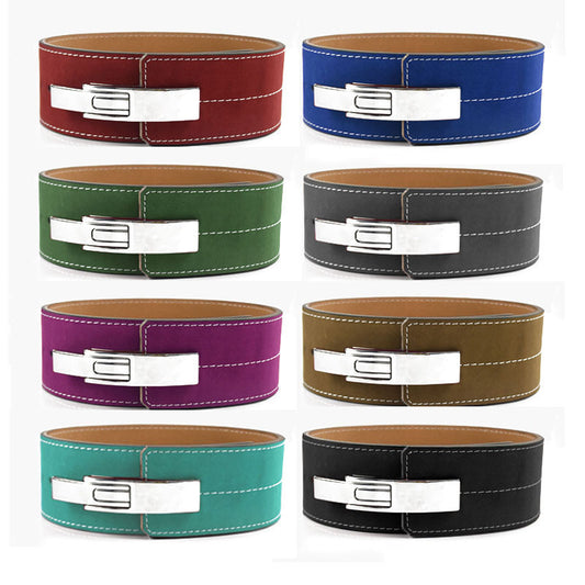 Powerlifting Fitness Belt for Squats and Deadlifts - Weightlifting Waist Support for Men and Women