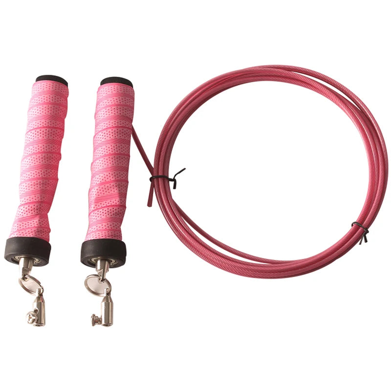 Adjustable Jump Rope for Fitness, Skipping Rope for Workout Training, Rapid Speed, Steel Wire, Exercise at Home, Sport Equipment