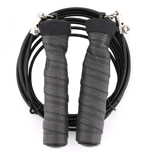 Adjustable Jump Rope for Fitness, Skipping Rope for Workout Training, Rapid Speed, Steel Wire, Exercise at Home, Sport Equipment