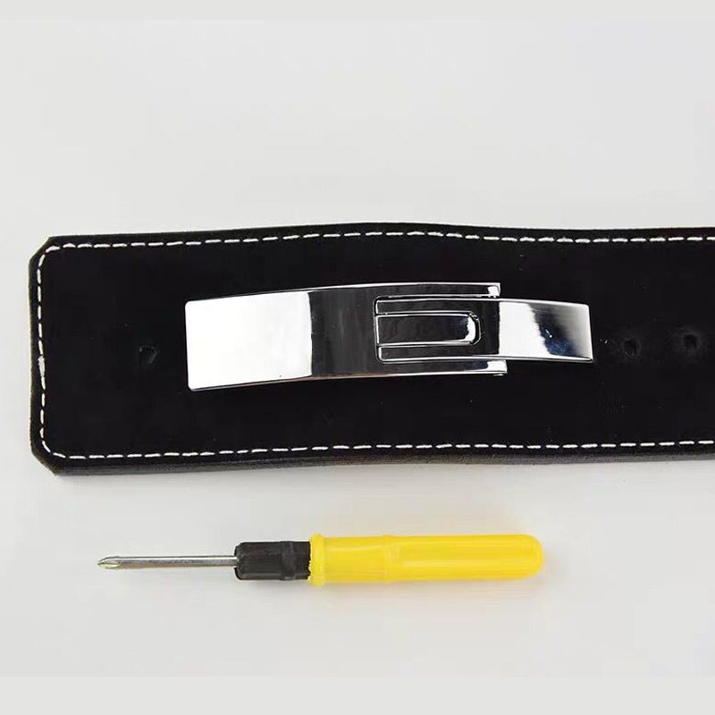 Powerlifting Fitness Belt for Squats and Deadlifts - Weightlifting Waist Support for Men and Women