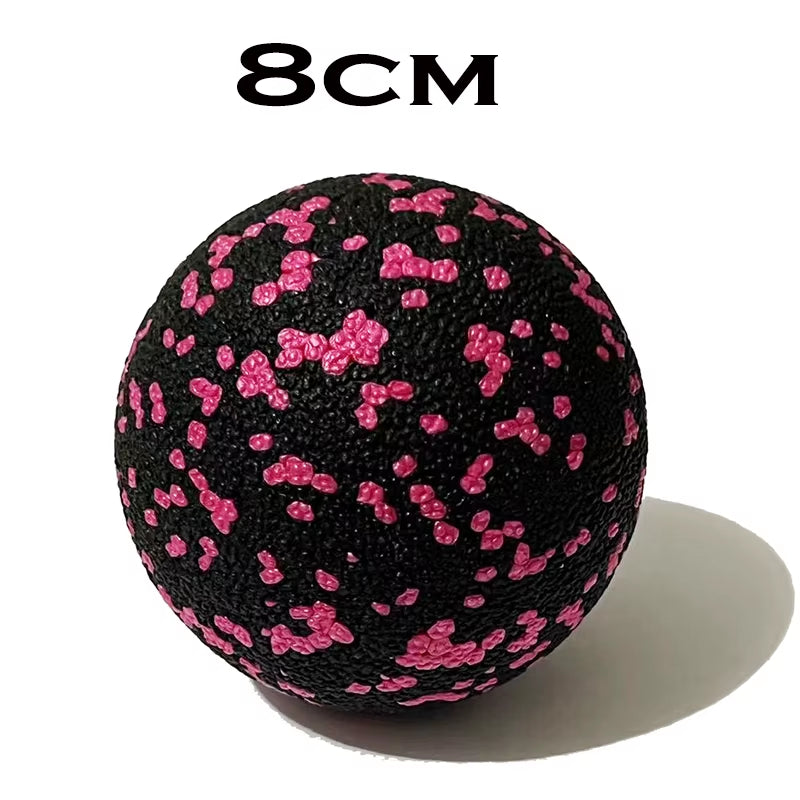 Peanut Fitness Massage Ball Set Yoga Roller Double Lacrosse Mobility Ball for Myofascial Physical Therapy Deep Tissue Massage