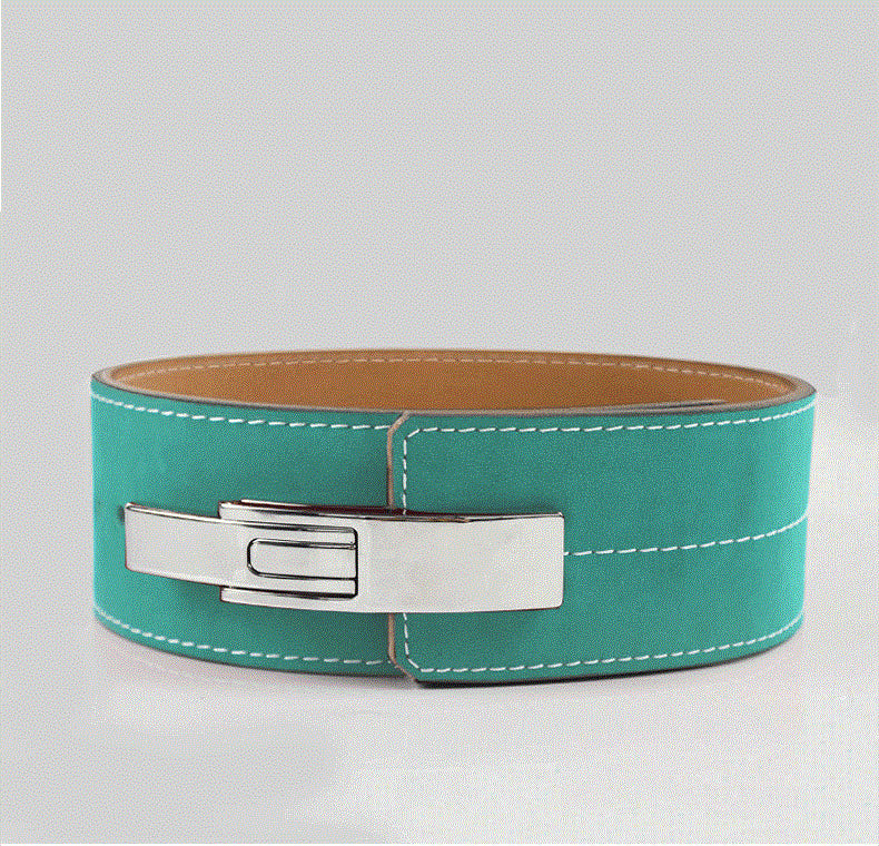 Powerlifting Fitness Belt for Squats and Deadlifts - Weightlifting Waist Support for Men and Women