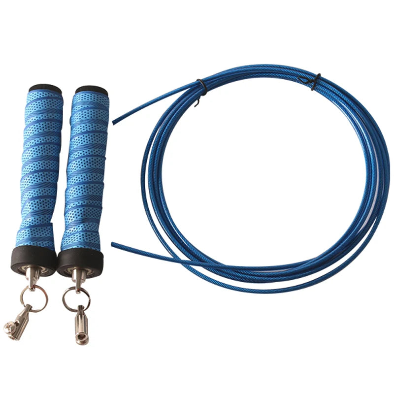 Adjustable Jump Rope for Fitness, Skipping Rope for Workout Training, Rapid Speed, Steel Wire, Exercise at Home, Sport Equipment