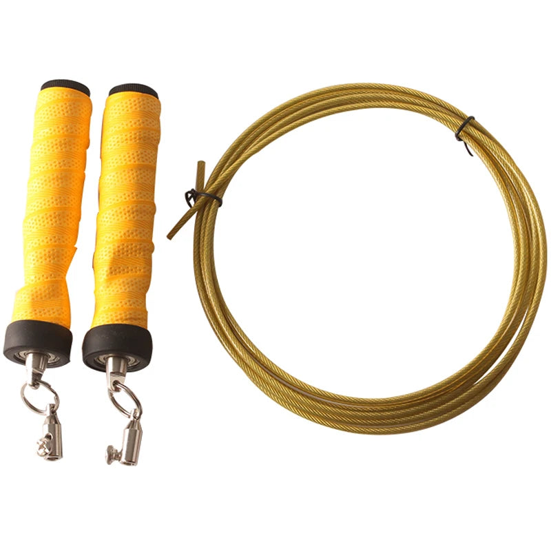 Adjustable Jump Rope for Fitness, Skipping Rope for Workout Training, Rapid Speed, Steel Wire, Exercise at Home, Sport Equipment