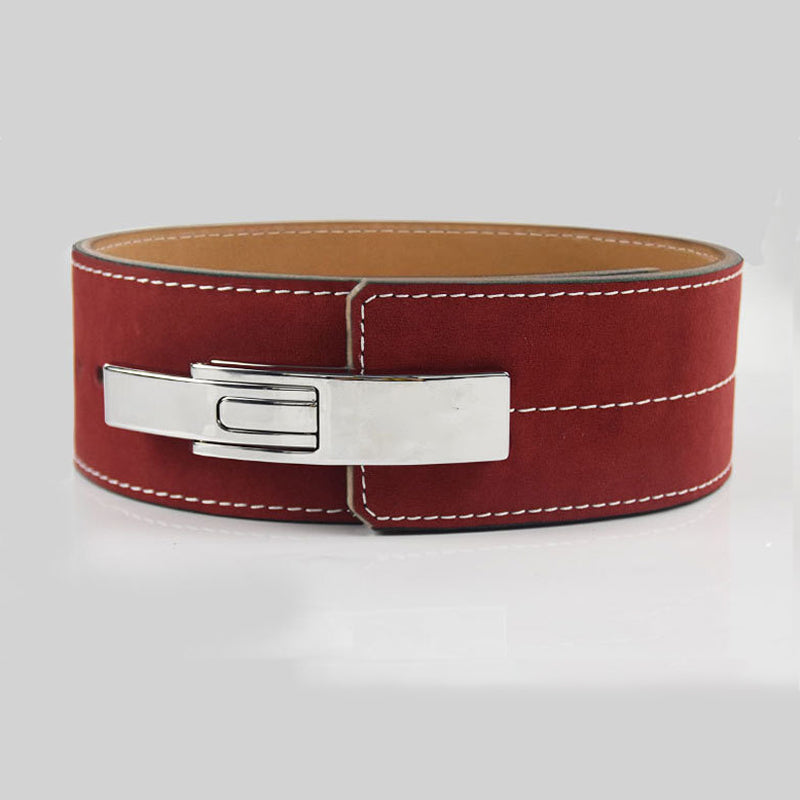 Powerlifting Fitness Belt for Squats and Deadlifts - Weightlifting Waist Support for Men and Women