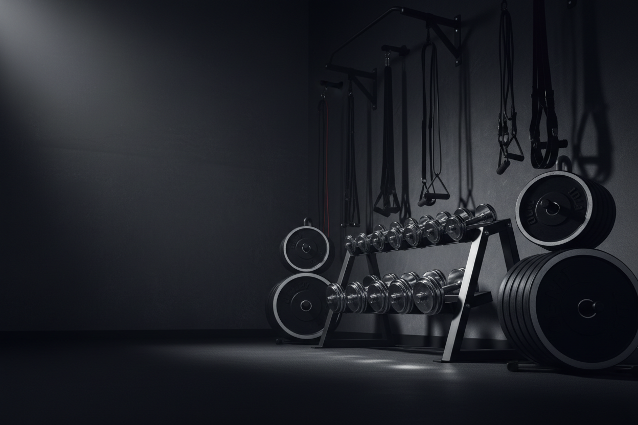 maak een goeie banner voor mijn krachttraining collectie wat ik kan gebruiken metr overlay 